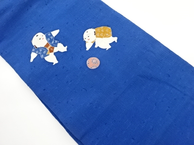 JAPANESE NAGOYA OBI / CHIRIMEN / CHILDREN